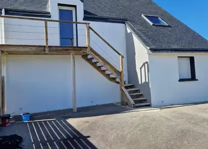 nettoyage de facade Lanhouarneau-1